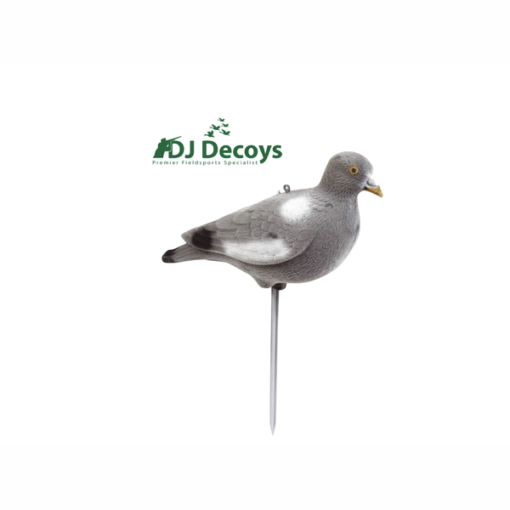 Flocked full bodied wood pigeon decoys